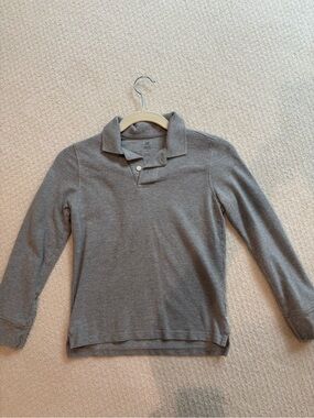 Gap Kids Long Sleeve Polo - Size M (8)